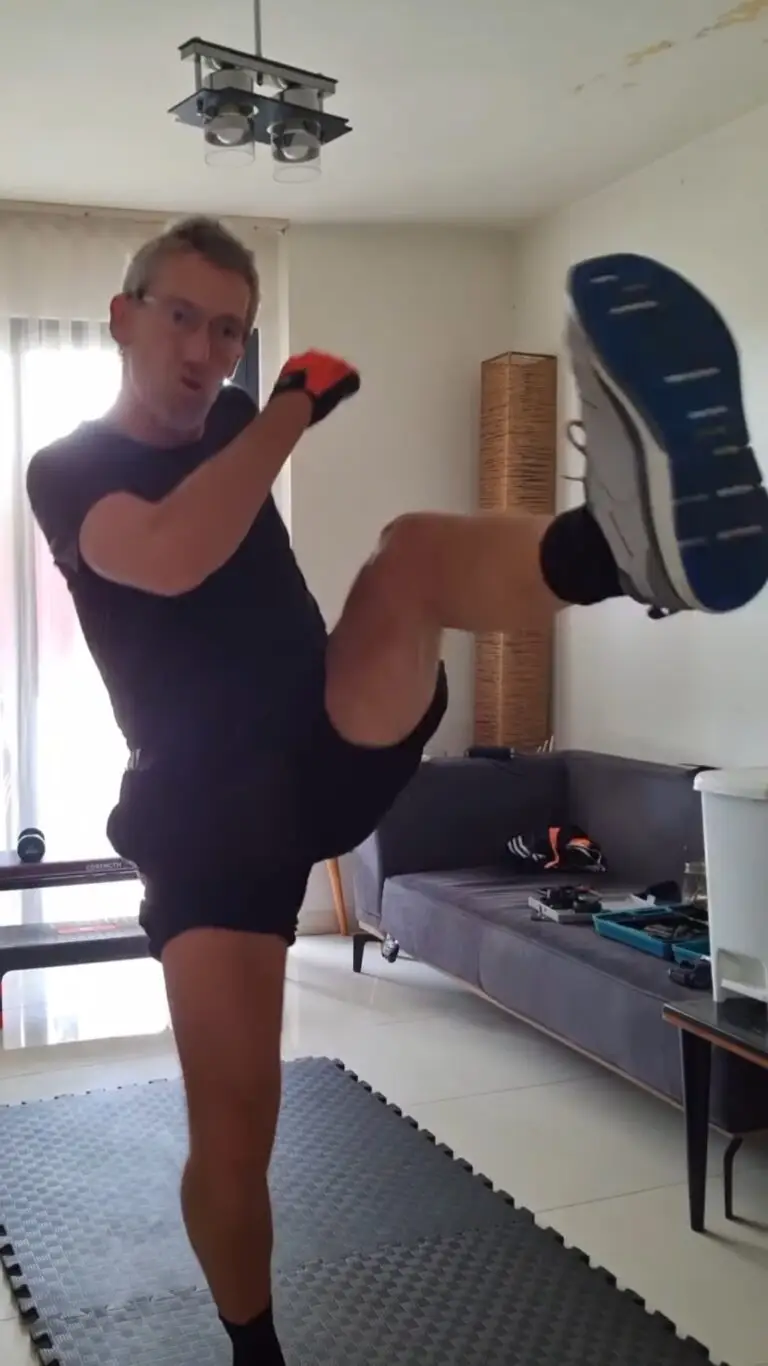 showis a still image from my High Kick video
