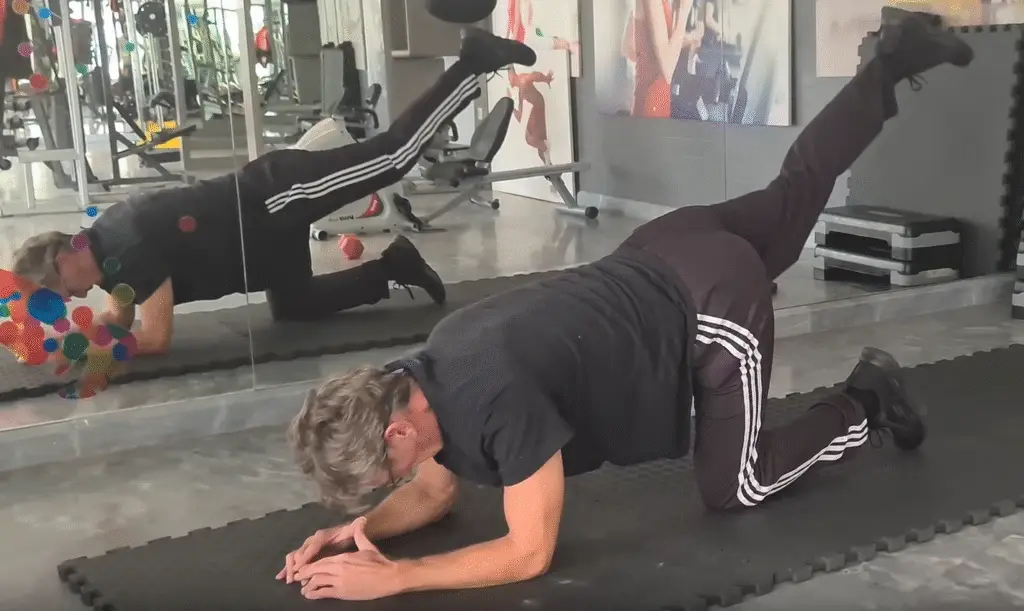 Shows a Still image from my Donkey Kick video